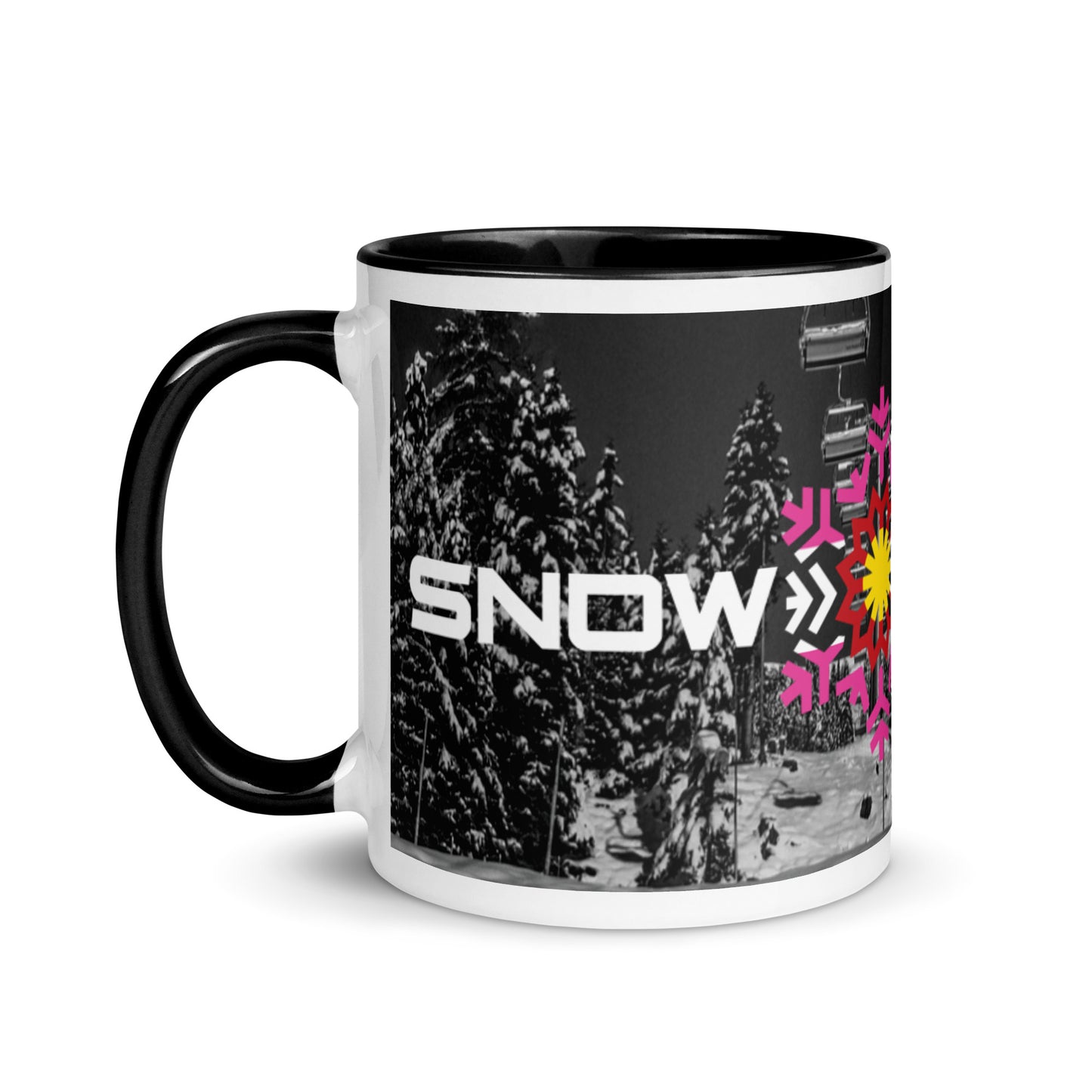 Snow Coast Pink Chair Lift Mug