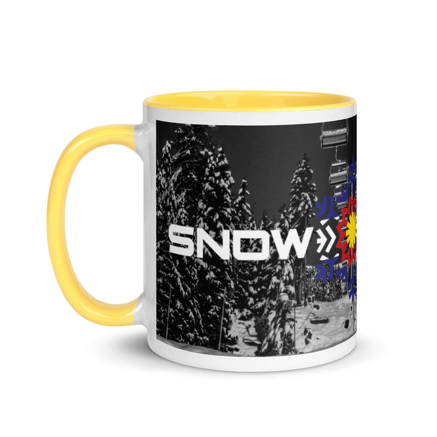 Snow Coast Blue Chair Lift Mug