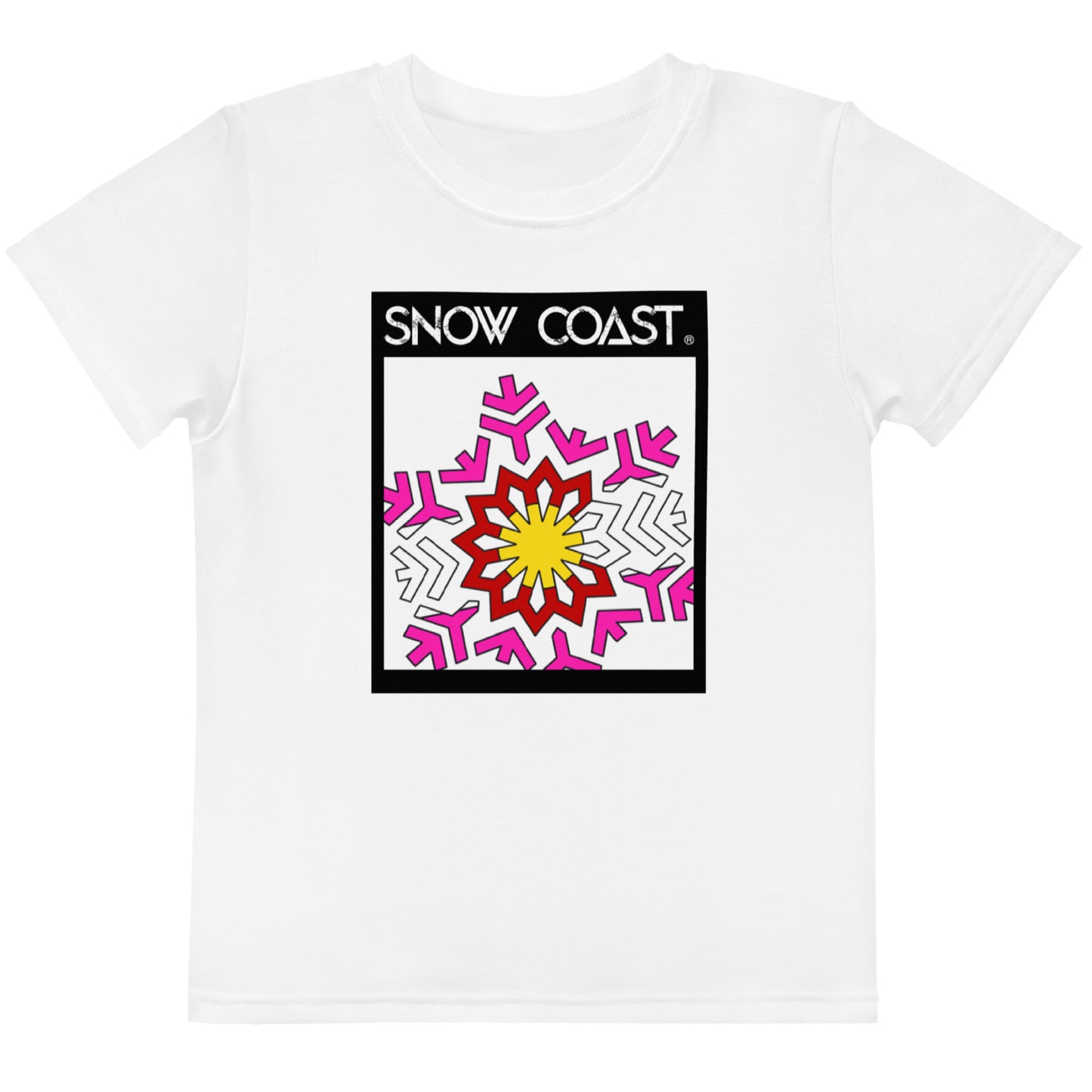 Kids Pink crew neck t-shirt