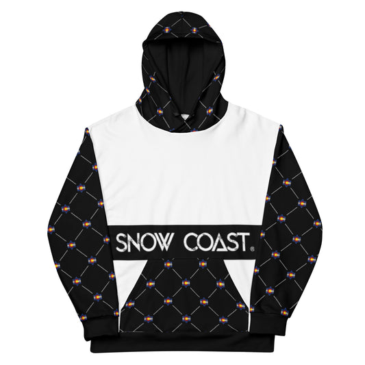 Men's OG Flag Flake Pattern Snow Coast Hoodie