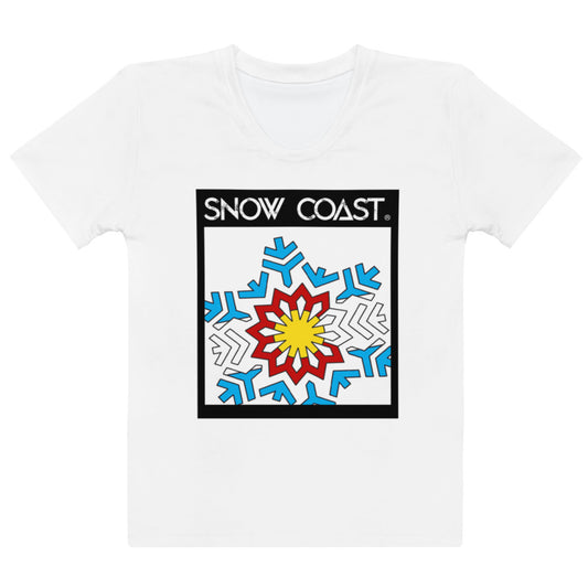 Women's Light Blue Snow Coast T-shirt