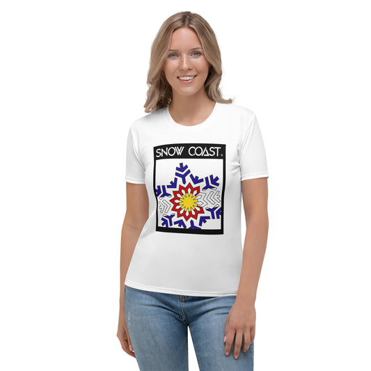 Women's OG Blue Snow Coast T-shirt