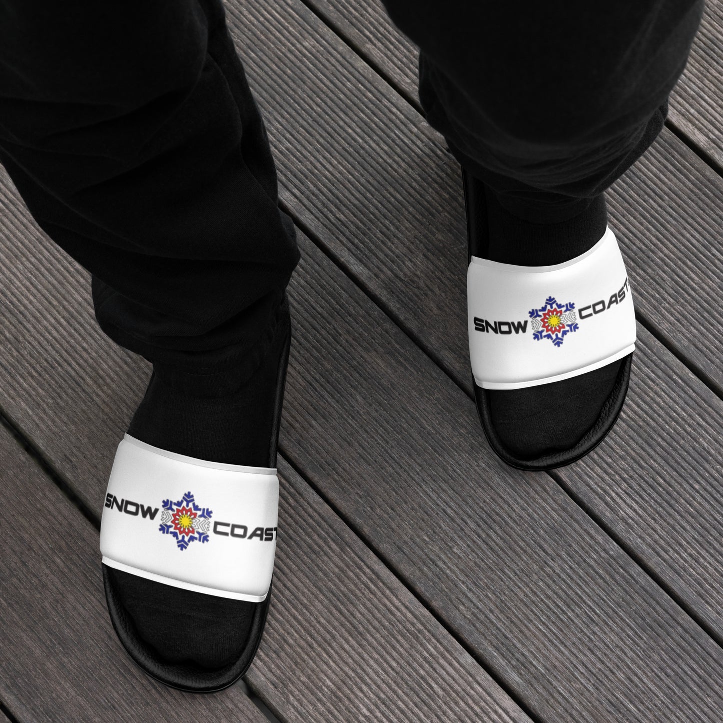 Men’s Flag Flake Snow Coast Slides