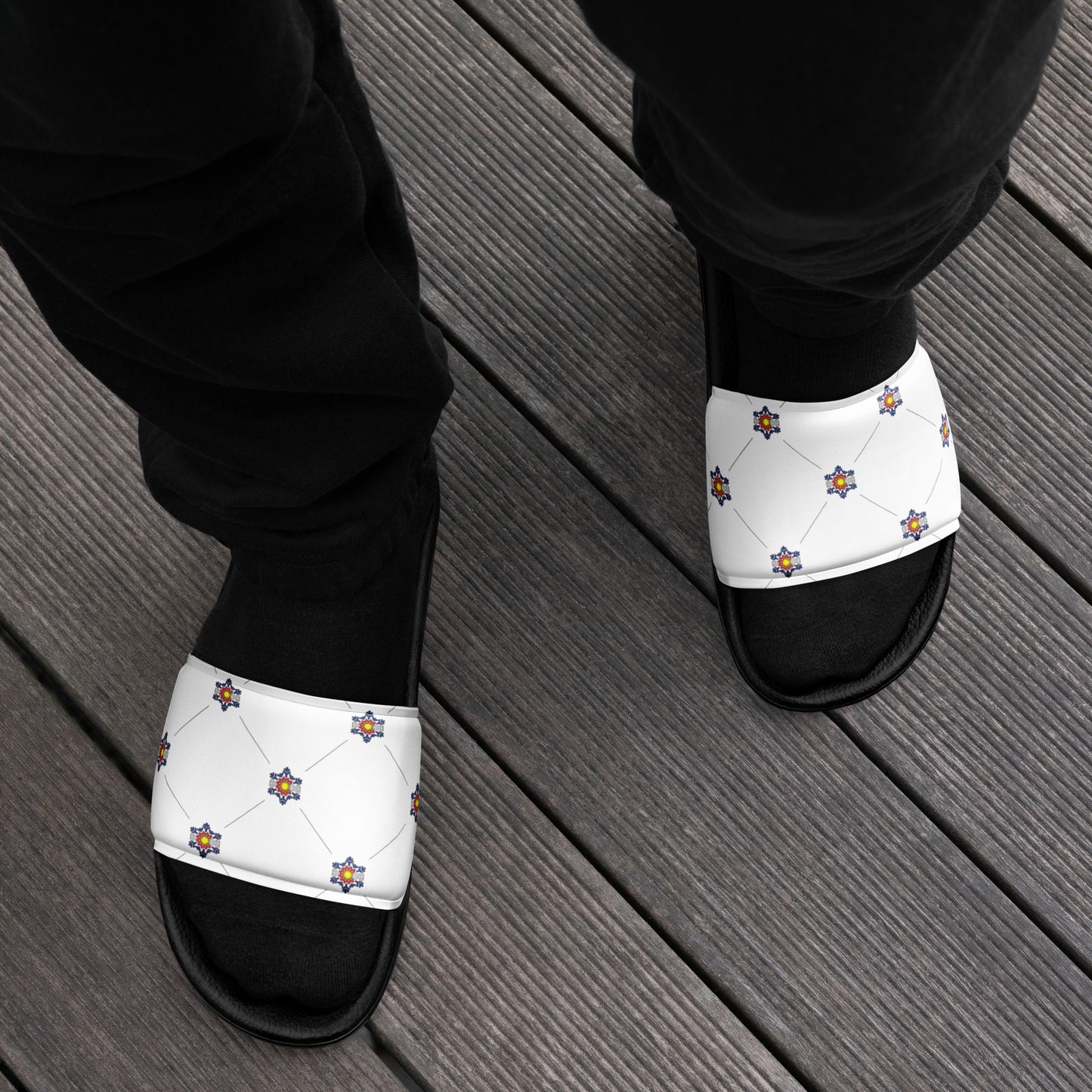 Men’s OG Pattern Snow Coast Slides
