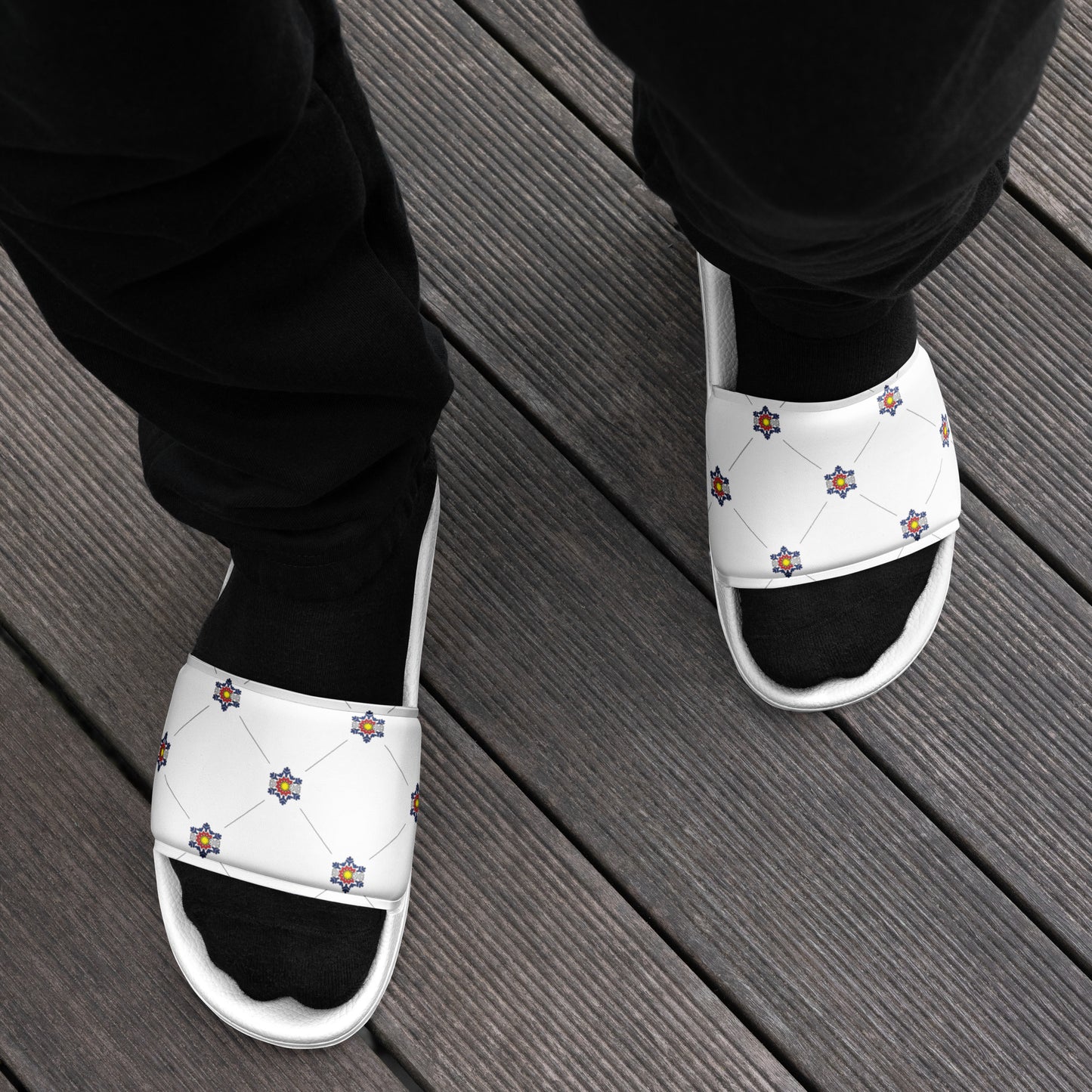 Men’s OG Pattern Snow Coast Slides