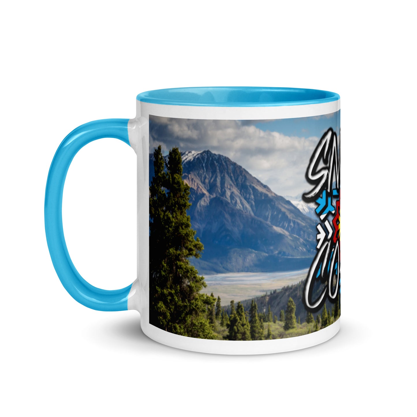 Snow Coast Light Blue Valley Mug